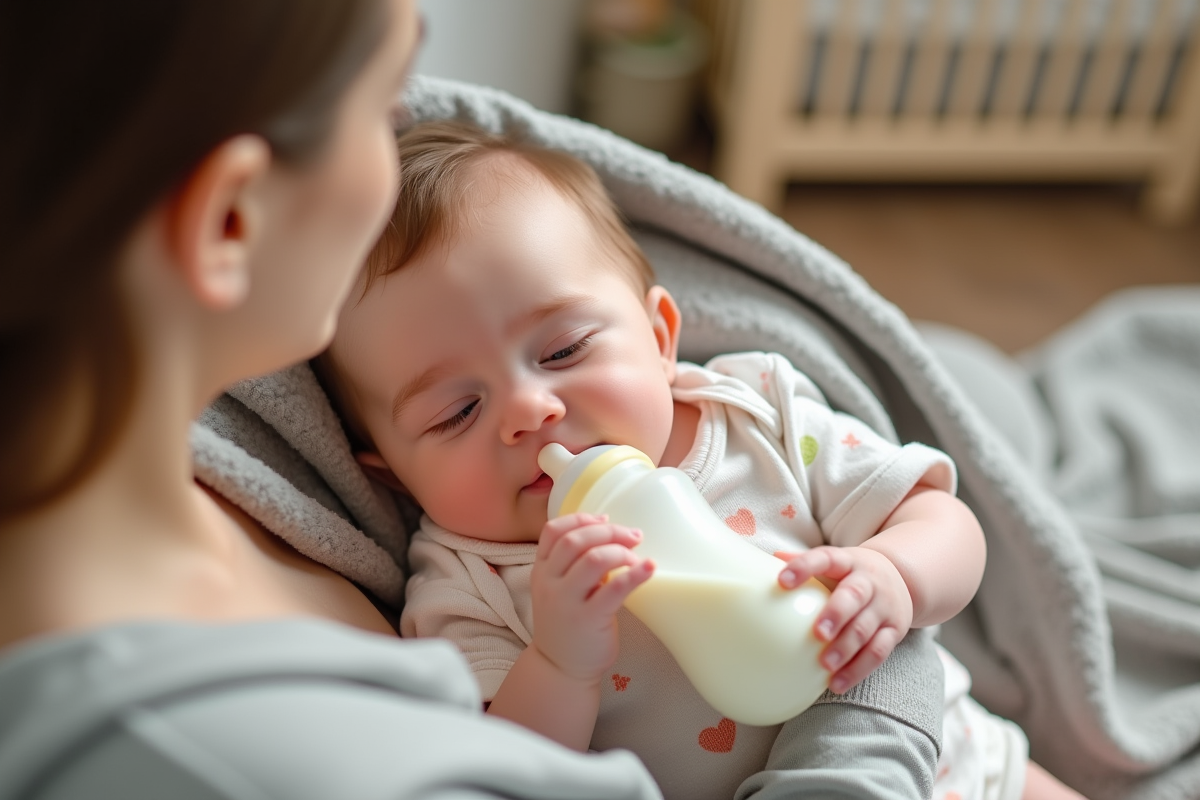 Fréquence de nourrissage pour un bébé de 4 mois