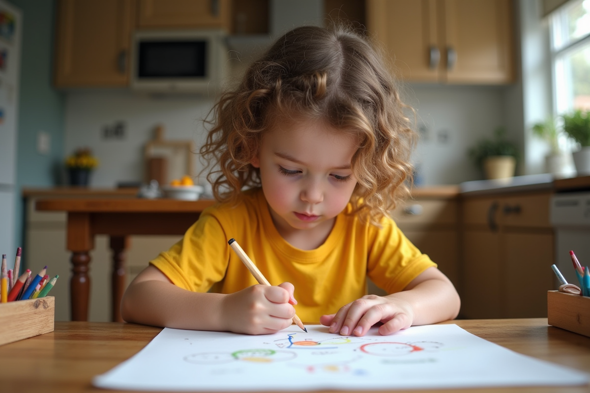 Stimulation de l&rsquo;intérêt pour le dessin chez les enfants