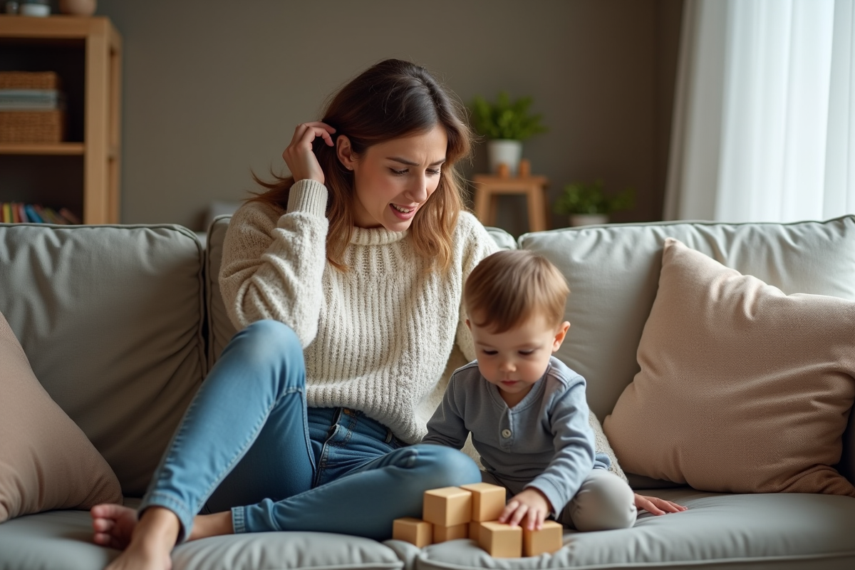 Stress avec les enfants : causes et solutions