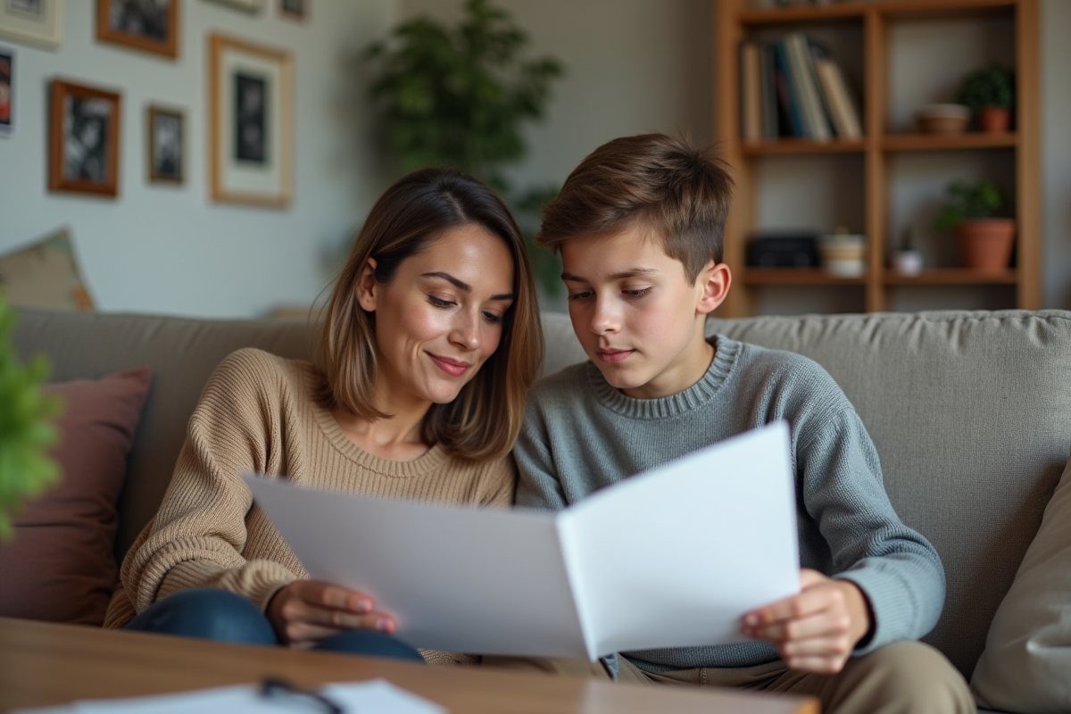 Justification de l&rsquo;habitation de mon fils chez moi